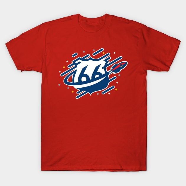 Large 66 - Red T-Shirt by kylewright